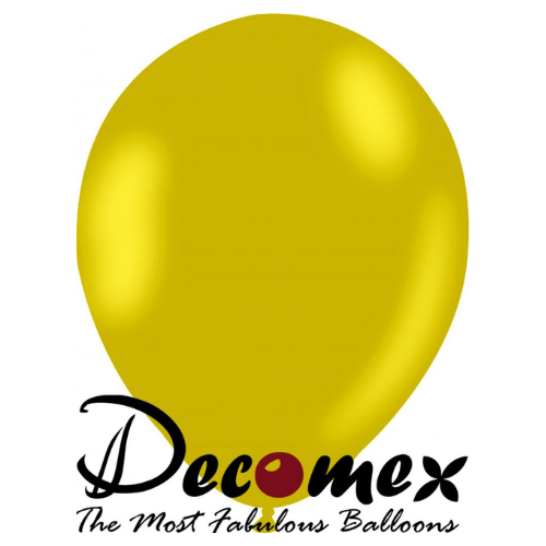 בלון 12" בצבע רטרו זית 265 חבילה 100 יחידות DECOMEX