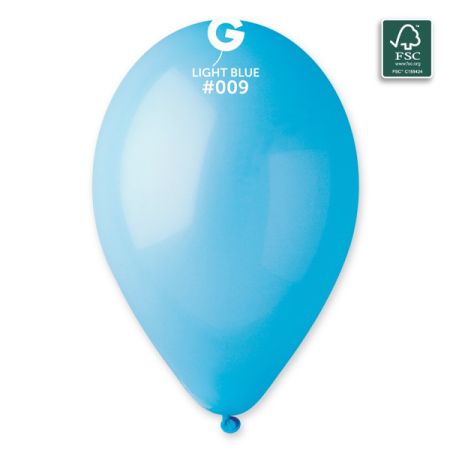 12" Gemar- תכלת מטאלי (035) 100 יח